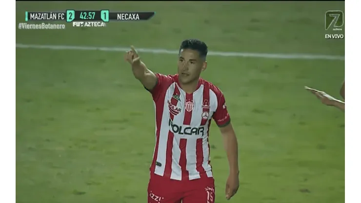 El formado en el Cacique celebrando su primera conquista del año.