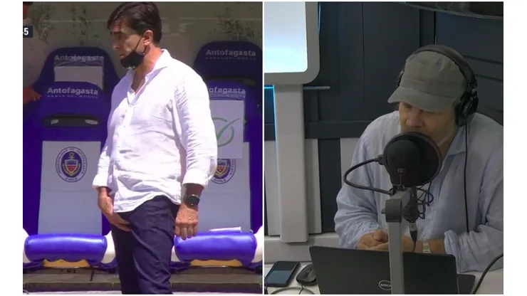 Juan Cristobal Guarello cuestionó el gesto de Gustavo Quinteros | Foto: Agencia Uno