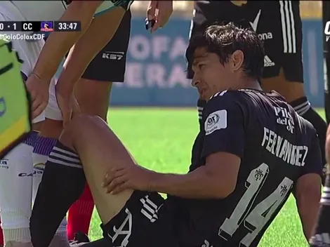 Matías Fernández se lesiona ante Deportes Antofagasta