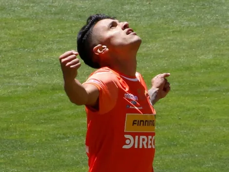 Figura de Cobreloa en el horizonte del Cacique