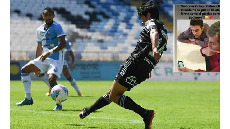 Mirko Jozic disfrutó con el triunfo de Colo Colo sobre Antofagasta