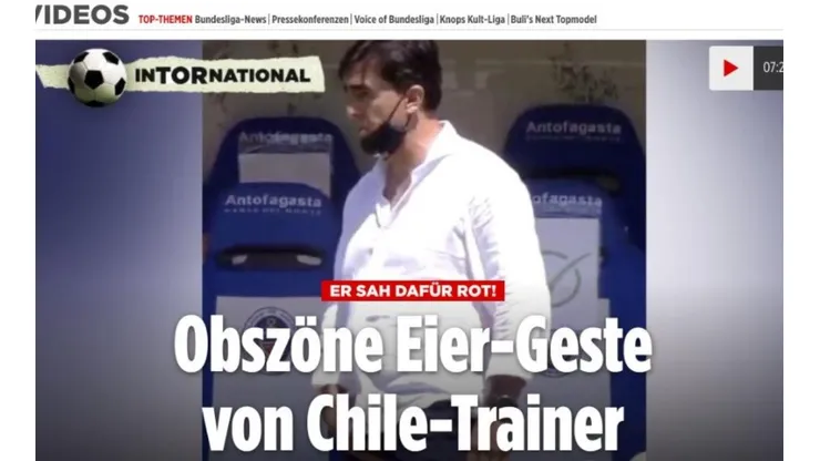 El gesto de Quinteros