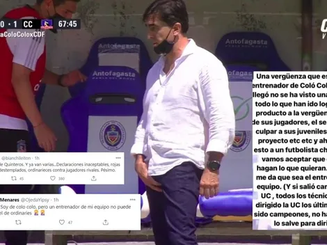 Periodistas e hinchas explotan contra Quinteros