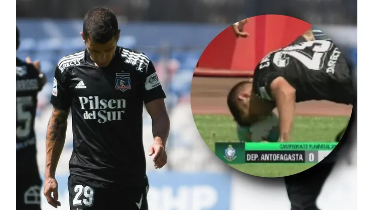 Carlos Carmona y su cabezazo al balón