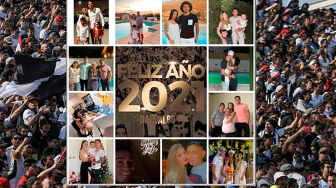 En familia celebró el plantel de Colo Colo la llegada del 2021