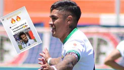 Juan Carlos Gaete festejó el regreso del Mago al Cacique.