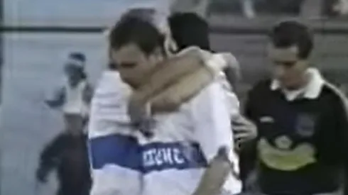 El 15-04-1995 Colo Colo usó por última vez la camiseta negra marca Adidas | Foto: Captura
