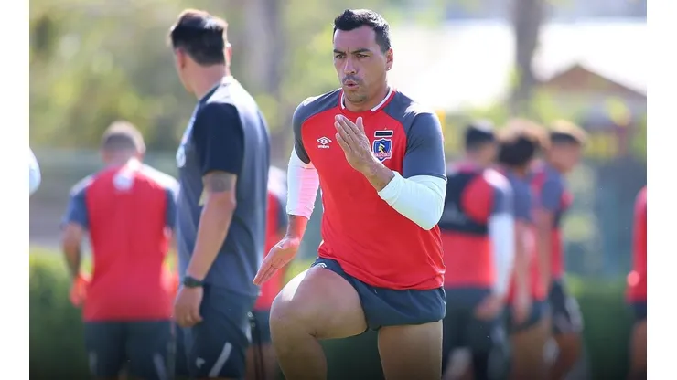 Esteban Paredes ha tenido una evolución positiva tras la lesión sufrida en el partido ante Audax Italiano.