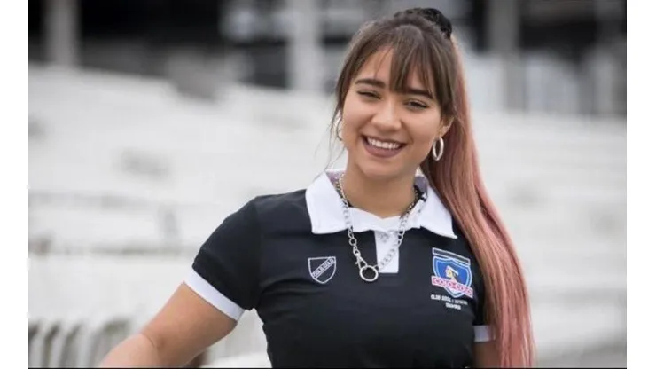 Princesa Alba en el Estadio Monumental