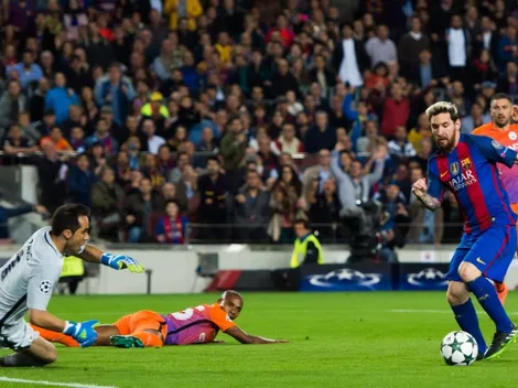 Marca de cerveza envía botellas a todos los porteros que les marcó Messi para celebrar su récord en Barcelona: Bravo recibe 9