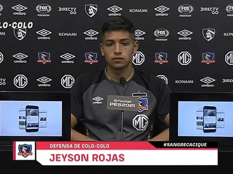 Jeyson Rojas: “Si vamos a quedar en la historia que sea por luchar hasta el final”