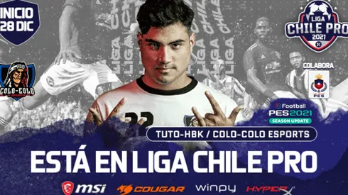 Colo-Colo eSports dirá presente en la primera Liga Chile Pro de PES 2021