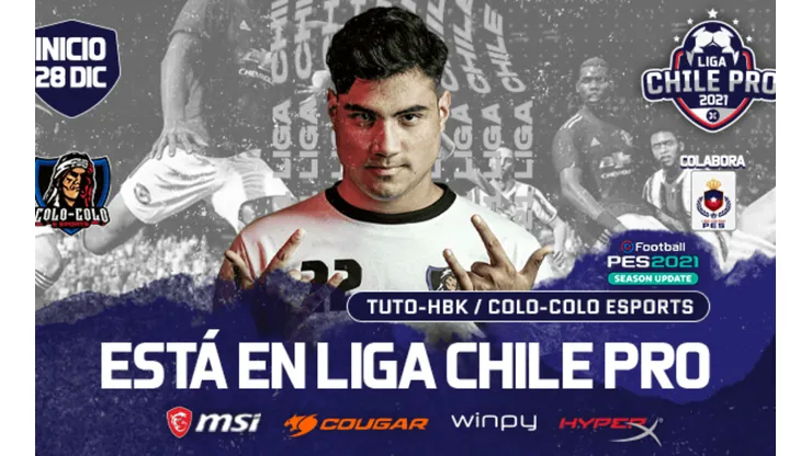 Colo-Colo eSports dirá presente en la primera Liga Chile Pro de PES 2021