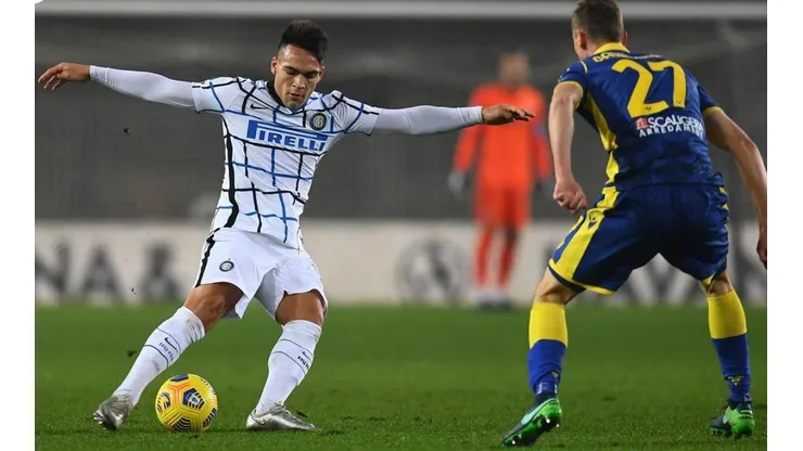 Inter está igualando ante Hellas Verona | Foto: @Inter_es