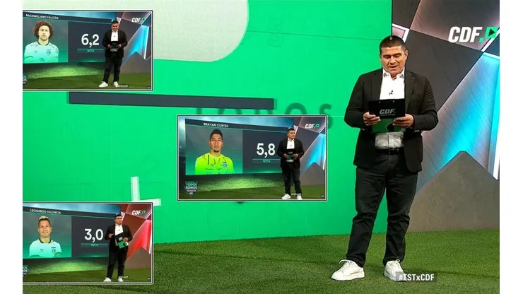 Marcelo Vega calificó a los jugadores de Colo Colo | Foto: captura