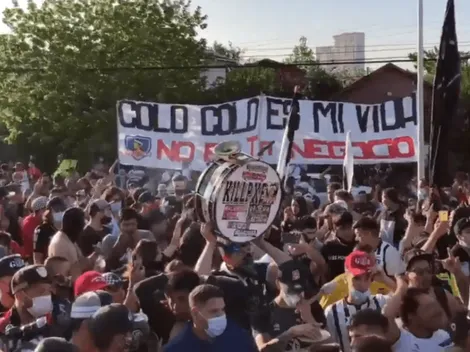 Vídeo: Nueva arenga de los hinchas para Colo Colo