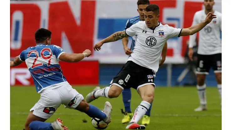 Colo Colo juega ante los cruzados en San Carlos de Apoquindo ese sábado.
