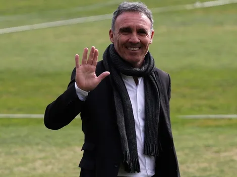 Espina llega al Monumental y se despide de los funcionarios