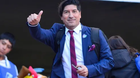 Iván Zamorano - festejó la victoria de los albos | Foto: Agencia Uno
