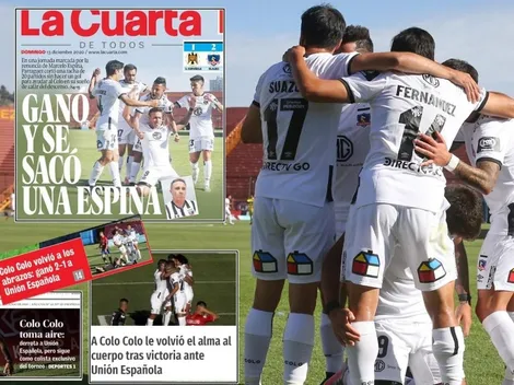 Portadas: “Colo Colo ganó y se sacó una Espina”