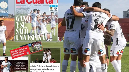 Portadas: “Colo Colo ganó y se sacó una Espina”