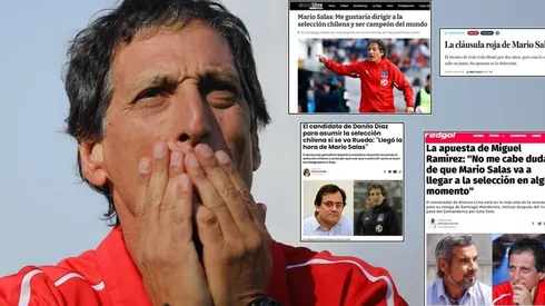 Mario Salas fue candidato a La Roja pero el 2020 sepultó sus aspiraciones | Foto: Agencia Uno adaptada