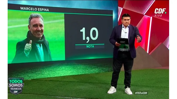Espina destrozó la labor de Espina como gerente deportivo.