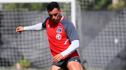 Esteban Paredes quiere volver cuanto antes a las canchas.