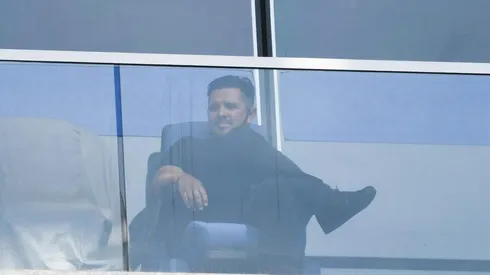 Héctor Tapia presencio desde la tribuna la victoria de Antofagasta sobre Huachipato | Foto: Agencia Uno