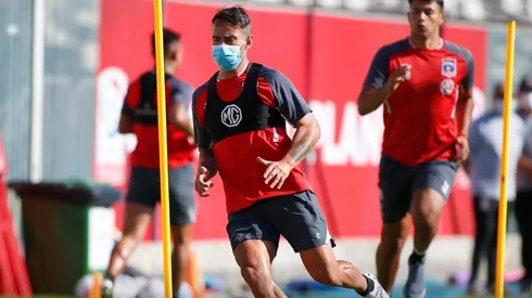 Jorge Valdivia se prepara pensando en Unión Española.