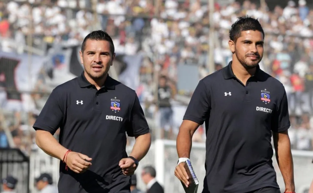 Héctor Tapia y Miguel Riffo como dupla técnica en Colo Colo