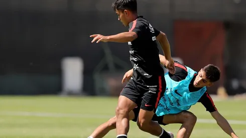 Vicente Pizarro en la Roja