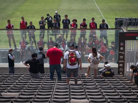 Hinchas tuvieron una emotiva charla con el primer equipo de Colo Colo