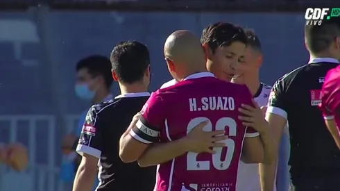 El abrazo de Matías y Chupete