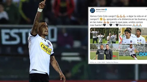 Arturo Vida – Alienta a Colo Colo desde Italia | Fotos: Agencia Uno
