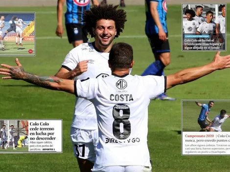 Portadas: “Colo Colo jugó como nunca, pero enredó puntos como siempre”