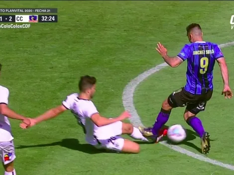 La violenta patada que recibió Blandi