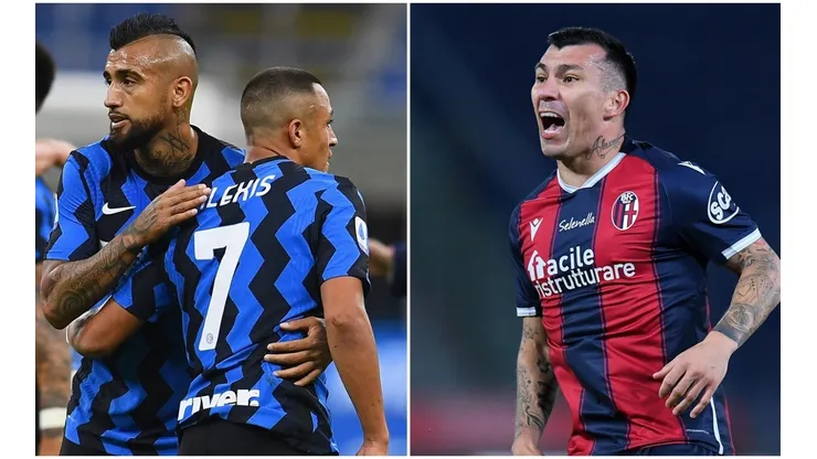 Vidal y Sánchez se ven las caras ante Gery Medel.