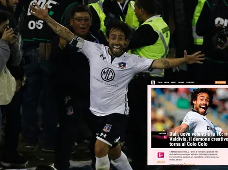 En Italia enloquecen con el retorno del Mago a Colo Colo