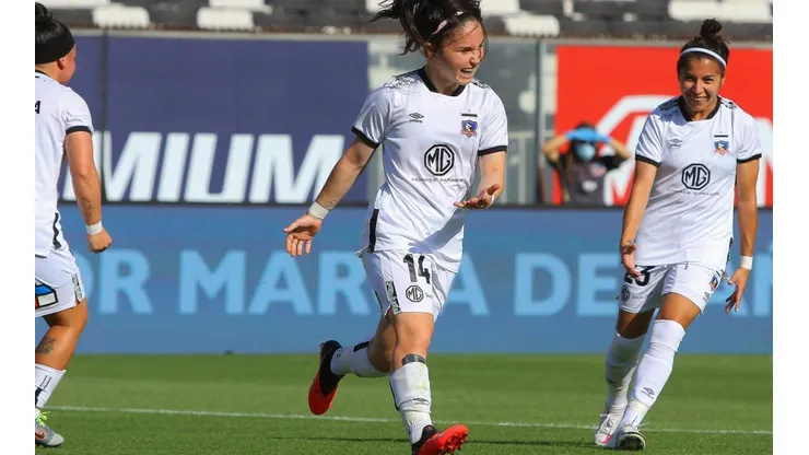 Javiera Grez - abrió el marcador para Colo Colo | Foto: Agencia Uno