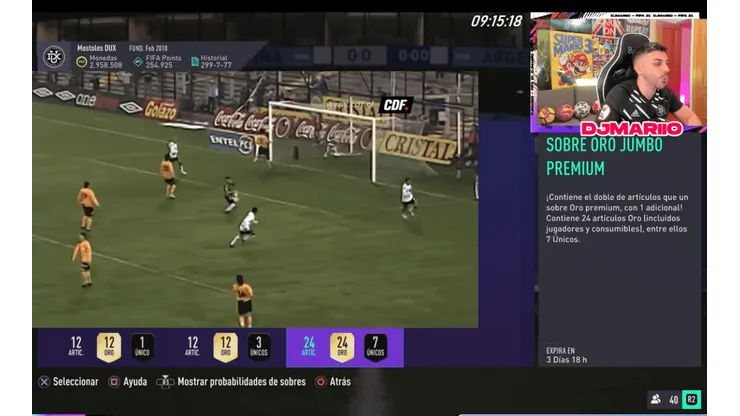 DjMaRiiO reacciona el gol maradoniano de Matías en Colo Colo