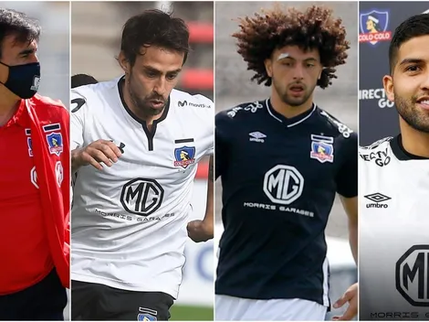 Valdivia, Falcón, Jara y Quinteros, los que se atrevieron a firmar en Colo Colo