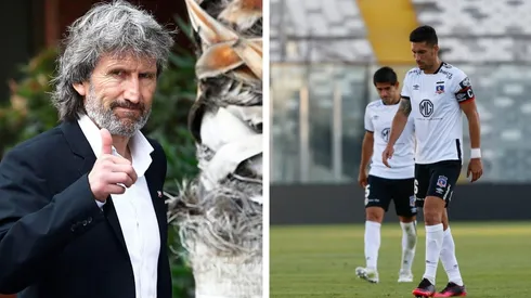 Daniel Morón hace un llamado a los jugadores para levantar a Colo Colo.