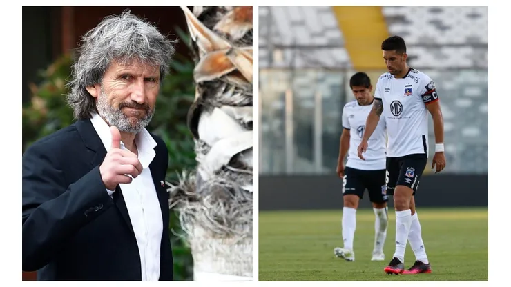 Daniel Morón hace un llamado a los jugadores para levantar a Colo Colo.