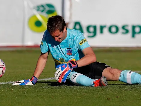 El sacrificio del Nacho González por ser el arquero titular de Colo Colo