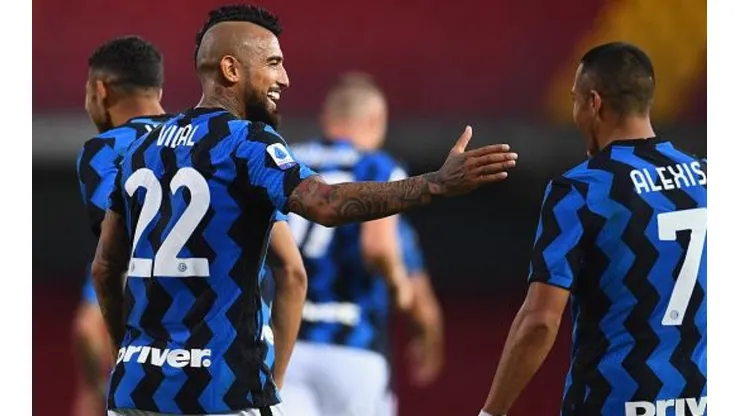 Vidal y Sanchez fueron figuras en triunfo del Inter