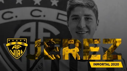 Benjamín Jerez nuevo refuerzo del Vial