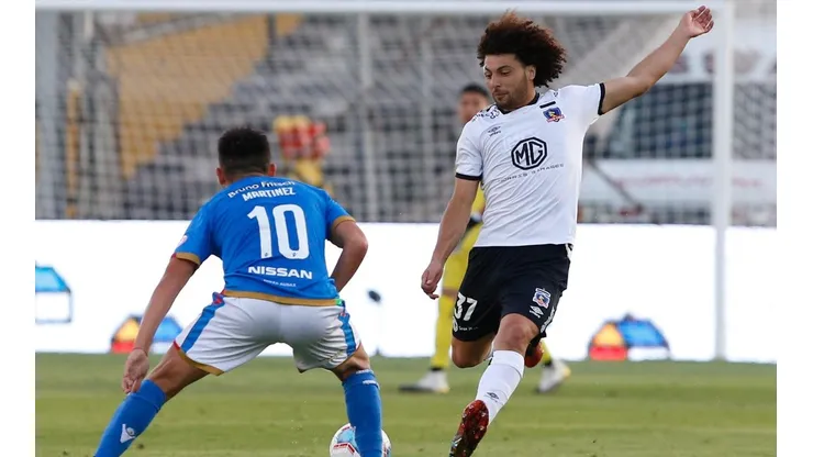 Maximiliano Falcón en Colo Colo