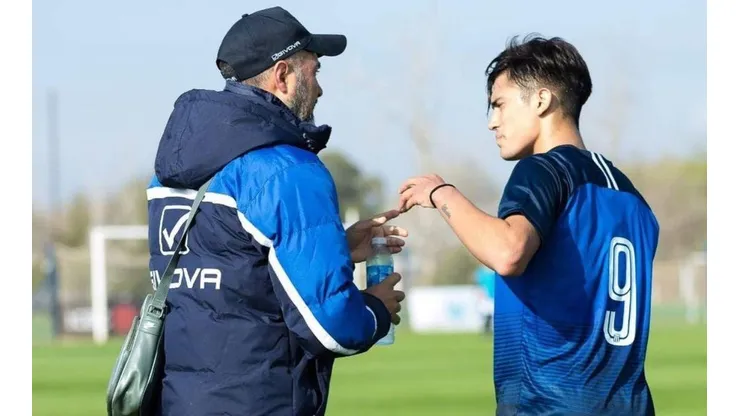 Pablo Solari y Fernando Machado en Talleres