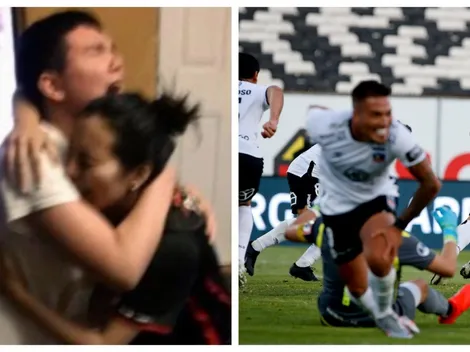 El abrazo hasta las lágrimas de dos primos tras el gol de Mouche